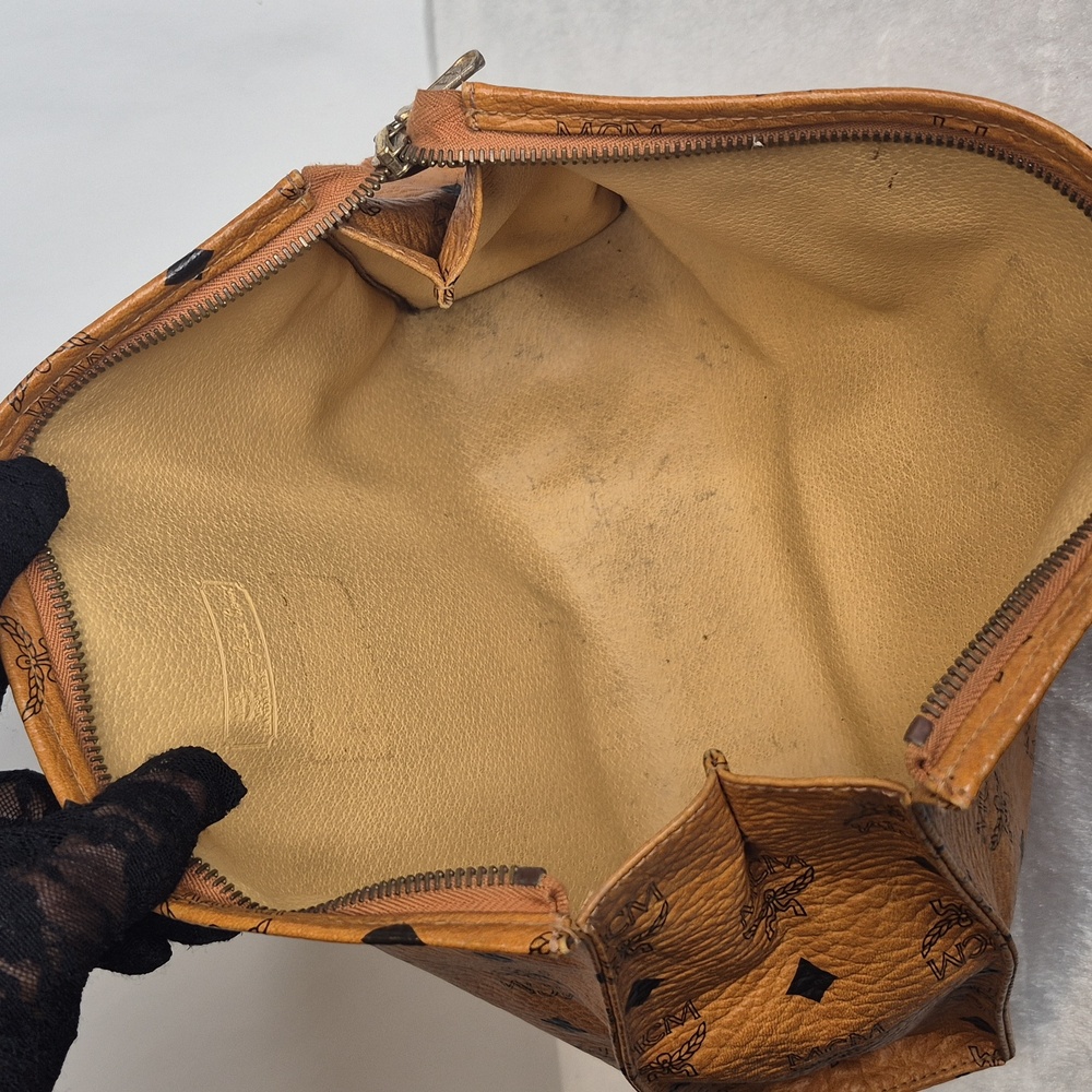 MCM Cognac Pouch COA - Picture 13 of 17